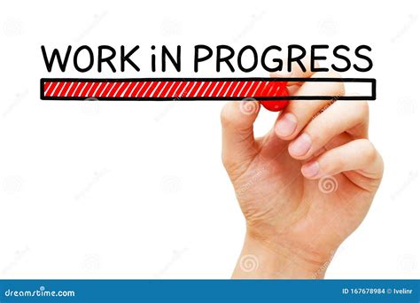 work in progress bar photos