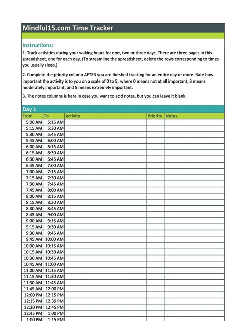 work time tracking excel template