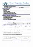 Workers' Compensation Claim Forms