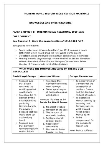 world history igcse syllabus