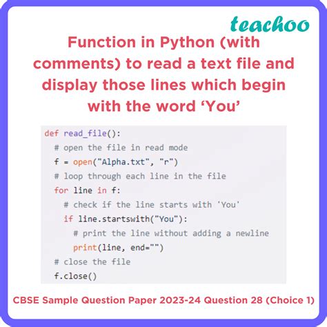write a function in python to read a text file