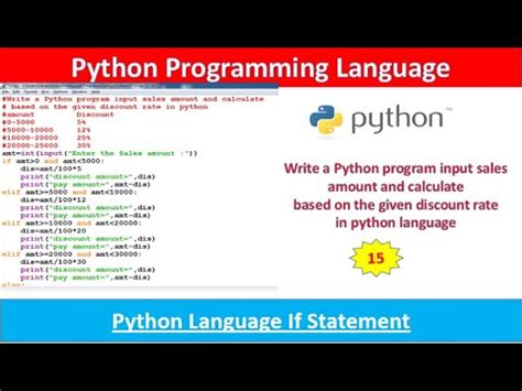 write a program to calculate discount in python