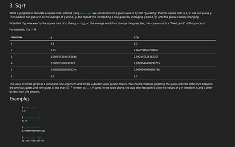 write a program to calculate square root