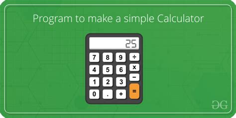 write a program to make a calculator in c++