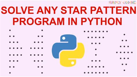 write a program to print star pattern in python
