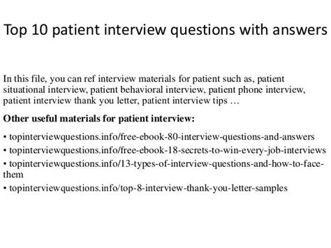 write a short note on patient interview techniques