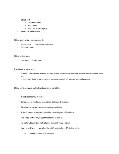write a short note on testing the goodness of fit