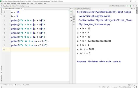 write a simple python program using operators