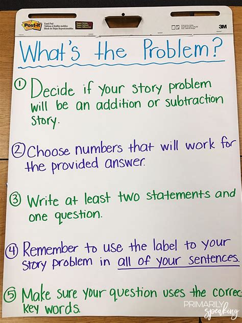 write a story problem