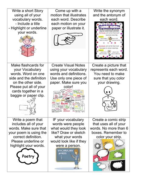 write a story using words