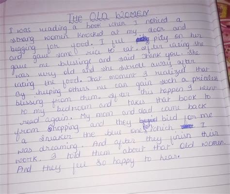 write a story with the words