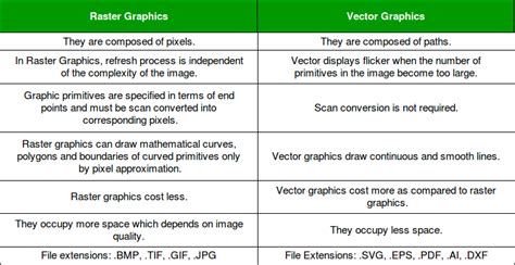 write difference between raster and vector data model