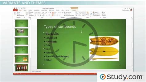 write down the steps to make presentation with an empty presentation