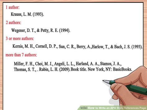 write reference apa style