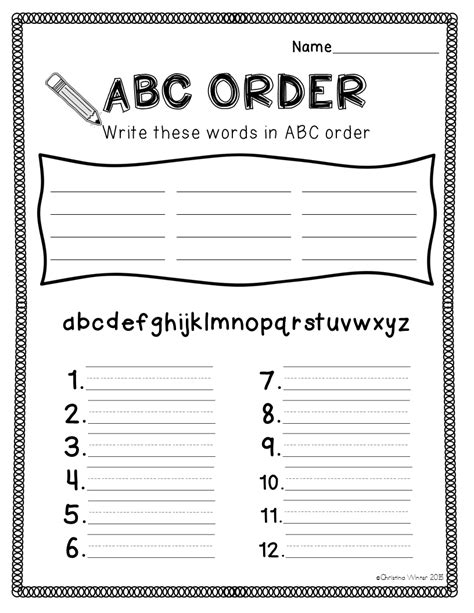 write spelling words in reverse alphabetical order