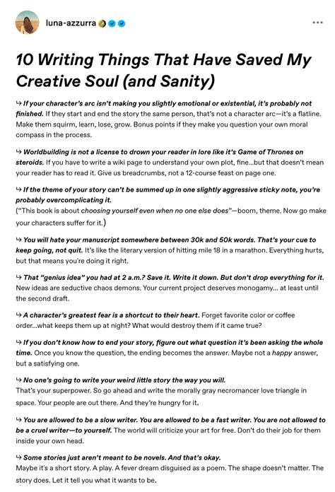 writing inspiration