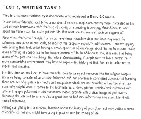 writing task 2 examples