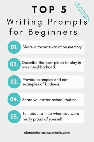 writing topics for beginners