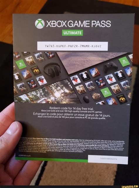 xbox game pass pc trial code