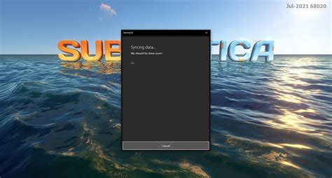 xbox pc app stuck on syncing data