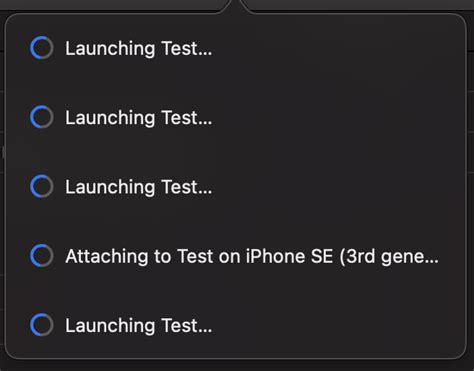 xcode simulator stuck on launching