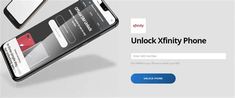 xfinity mobile unlock code