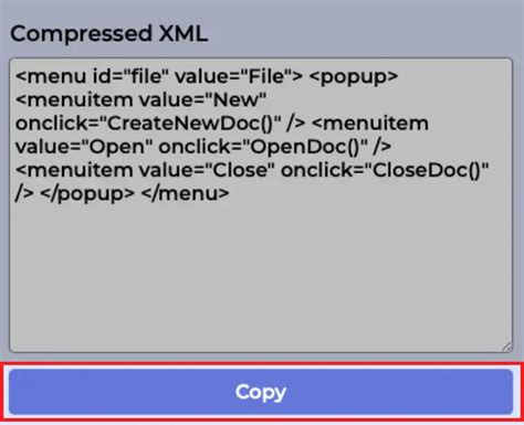 xml file size reducer