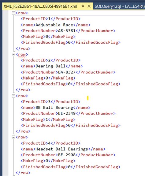 xml path example