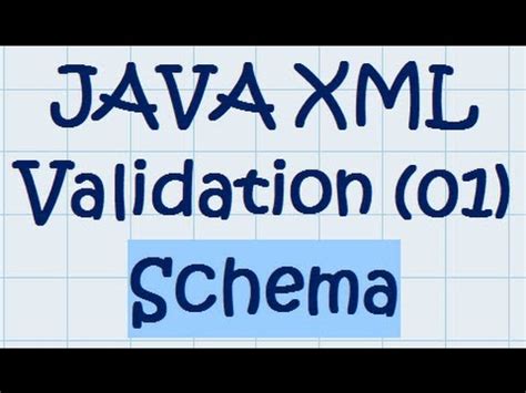 xml schema validation java example