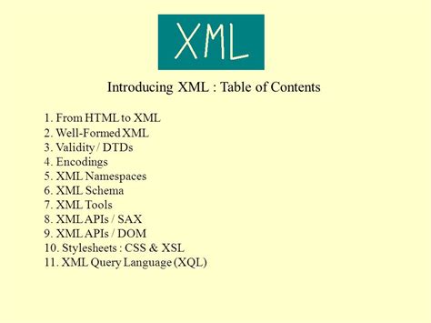 xml table example in oracle