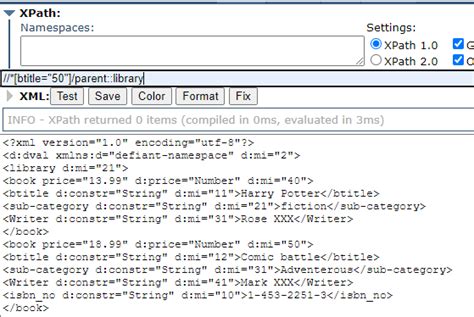 xpath parent example