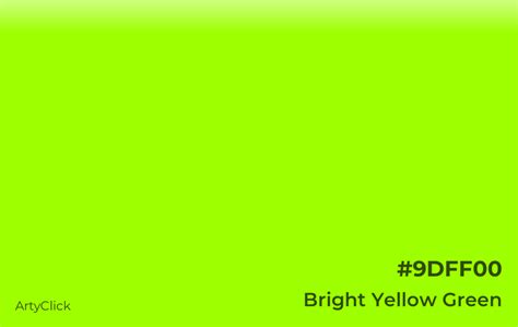 yellow green paint code
