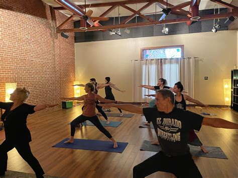 Yoga Class in Progress
