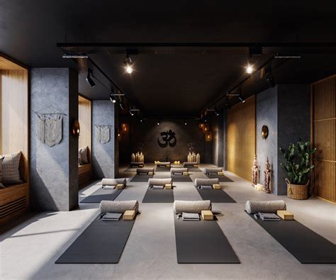 People doing yoga in a studio