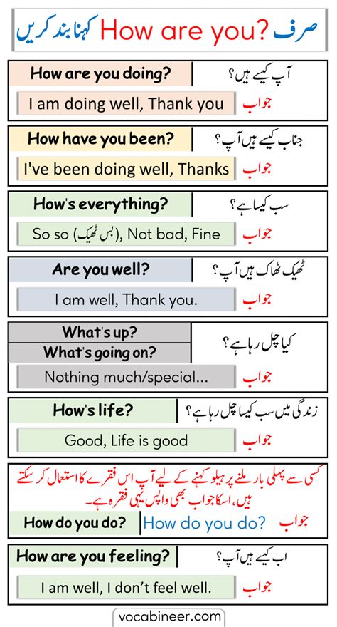 you are doing work meaning in urdu