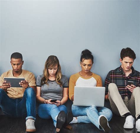 Young people using QQ