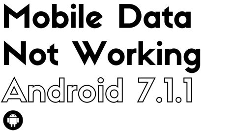 youtube not working on android 7.1.1