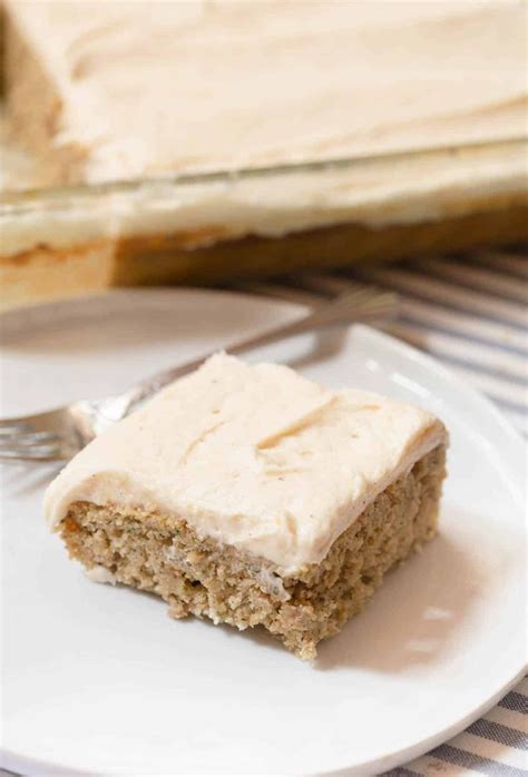 zucchini cake with brown butter cream cheese frosting